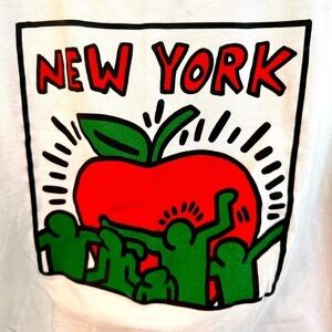 Keith Haring SPRZ NY Tee Shirt Womens Size Small